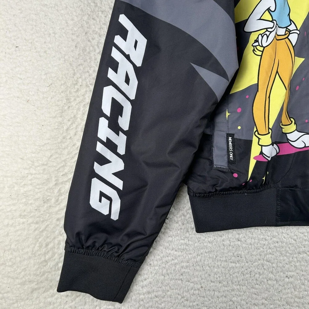 Members Only Jacket Youth Medium Looney Tunes Lola Bunny Racing Love Graphic